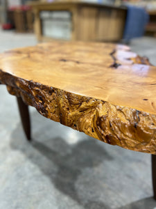 Missoula larch burl coffee table